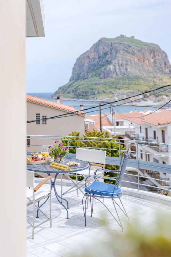 Monemvasia Modern Flat With Panoramic Sea View Экстерьер фото