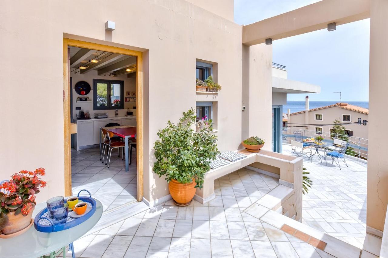 Monemvasia Modern Flat With Panoramic Sea View Экстерьер фото