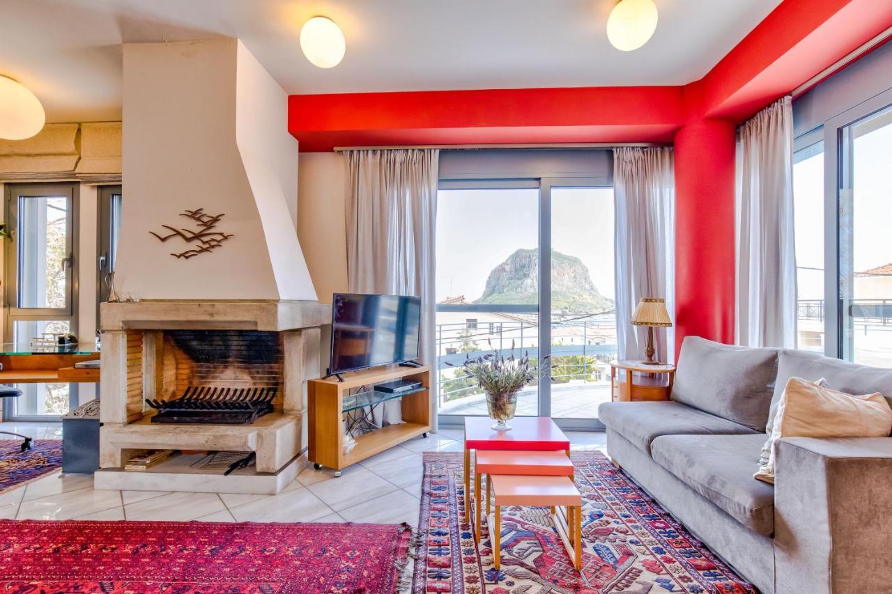 Monemvasia Modern Flat With Panoramic Sea View Экстерьер фото
